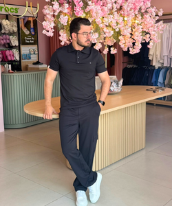 Scrub Polo Preto